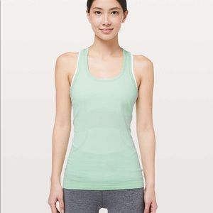 lululemon Swiftly Tank in mint green